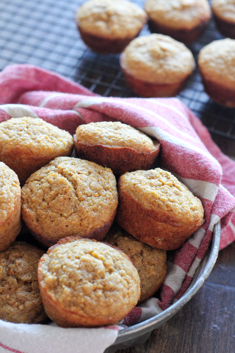 Whole Wheat Butternut Squash Muffins with Salted Maple Butter - Wright ...