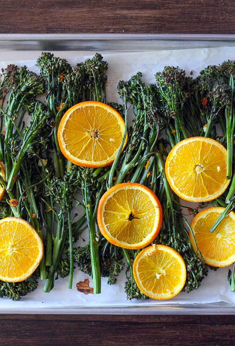 Orange Roasted Broccolini1