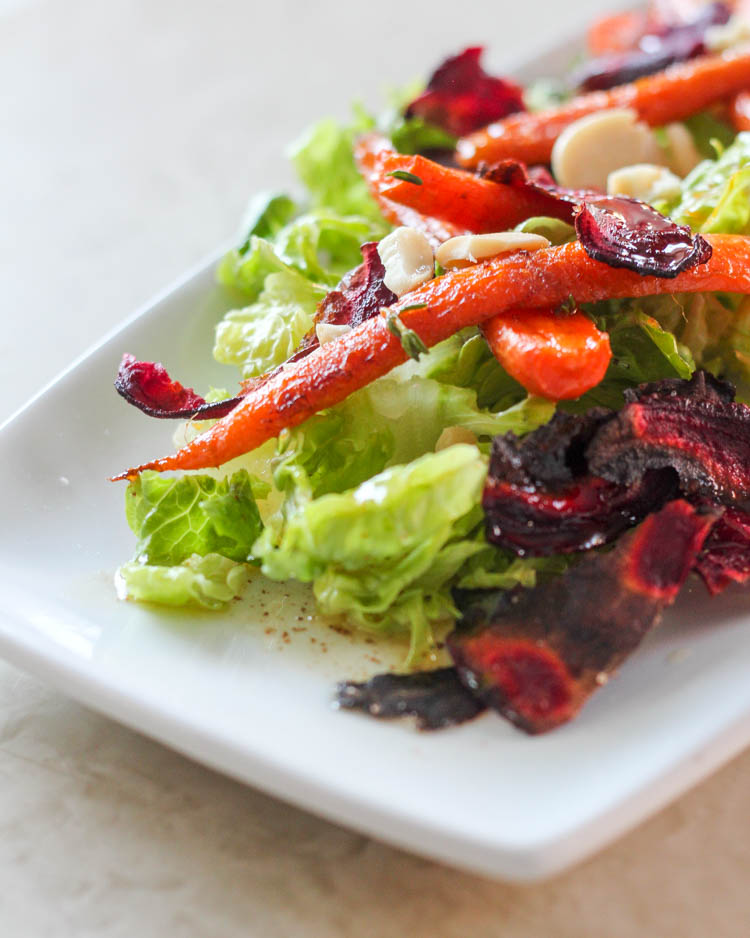 Roasted Carrot & Marcona Almond Salad-1