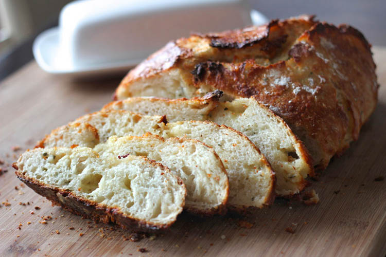 20150317-White Cheddar & Chive Artisan Bread3