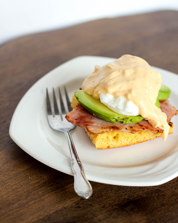 Cornbread Eggs Benedict-2